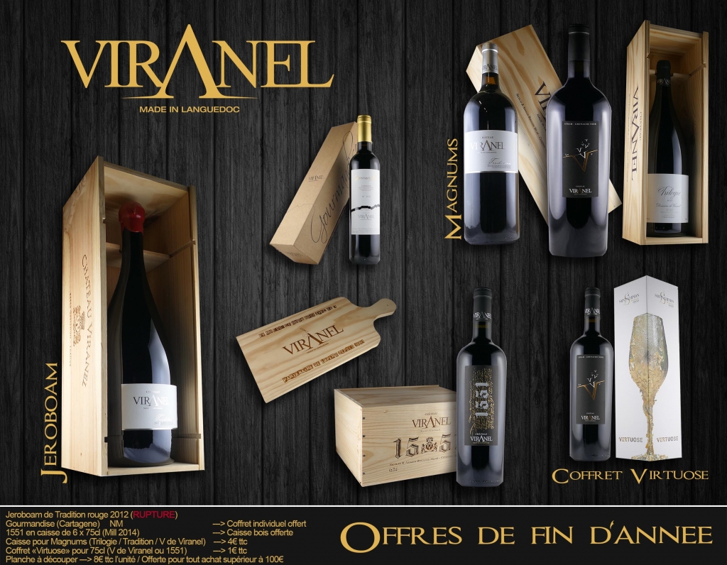 Coffrets et Caisses bois Viranel (Languedoc)